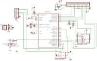 Czy schemat płytki testowej ATMEGA8 jest poprawny?