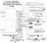 Cinquecento 700 - silnik nie odpala, alarm Skorpion 2000A nie działa