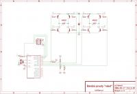 Robot. Z procesorem avr at90s2313. Schemat i jakiś program.