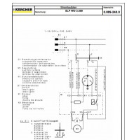Odkurzacz Karcher WD3P - schemat podłączenia płytki elektroniki do przełącznika