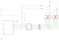 Dobór rezystorów do katod wyświetlacza SM410562 z Attiny2313 i 4543BE