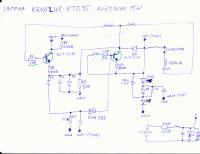 Lampka biurowa Kanalux KT035 - wymiana elementów, diak, tranzystory BUT11AF
