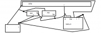 Connection of 12V LED stair light with Shelly 1, PIR and photoelectric sensor XKC-001A