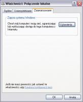 Brak zakładki udostępnianie w Windows XP SP2 PRO dla Bluetooth Internet