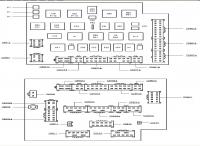 kable w skrzynce bezpieczników escort 1997 TD