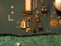 Sony Ericsson K500i - diody gasną po 3-4 sekundach, wymiana scalaka nie pomogła