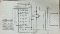 spawarka einhell CEN 160/1F -wymiana przełącznika z HZ8B-20/3/4 na EN 60947-3