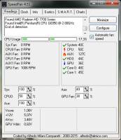 Intel DH55TC - Stała temperatura AUX 127°C, wentylator CPU działa równo