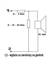 STX GDWK-11-200-8-AJ - spalony głośnik po podłączeniu do Janbo 2-X, co zrobić?