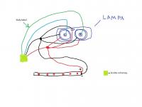 golf 3 oświetlenie - Lampy przednie vw golf 3 .Usterka.