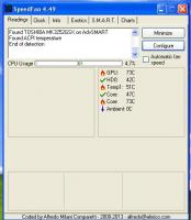 Acer Aspire 5520 - kiedy temperatura rońsie fps spadają