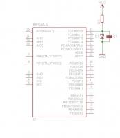 Przeliczenie wartości ADC na stopnie Celsjusza - termometr na bazie uC i 1N4148