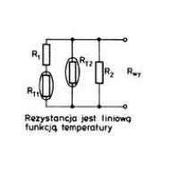 Linearyzacja chrakterystyki termistora NTC 47k