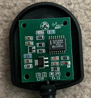 Timex datalink - Schemat oryginalnego adaptera po porcie rs-232