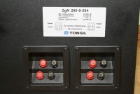 Subwoofer Tonsil ZGN 200-8-594 jak połączyć 2 pary tego subwoofera