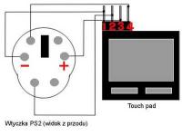 Podłączenie TouchPad do PS2