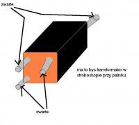 PROBLEM Z OZNACZENIAMI KONCOWEK TRANSFORMATORA DO STROBOSKOP