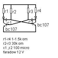 Jak zrobic multiwibrator astabilny?