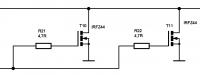 Laczenie tranzystorow IRFZ44... czy dobrze...?