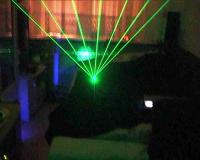 Projektor laserowy DIY – modyfikacje: minigłośnik do odchyleń, lekkie lustro, silnik