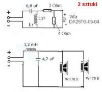 Visaton W170S i za duzo basu! i szum w Vifie DX