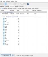 RAW DISK fix MBR partition (previous data HDD as NTFS). DMDE Testdisk