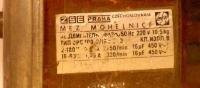 Too large capacity of the capacitor for the 230V motor, is it possible