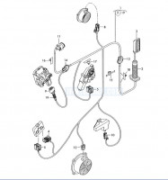Audi A4 B8 Avant / Allroad 2013 - Schemat podłączenia wtyczki 8K0972702