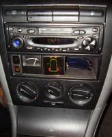 Woltomierz w samochodzie.