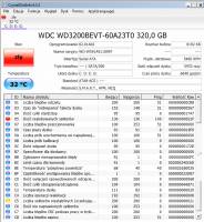 HP Pavilion g6 - błąd dysku WDC WD3200BEVT-60A23T0, czy można go naprawić?