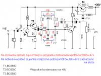 Przedwzmacniacz barwa tonu +kontur+płytka