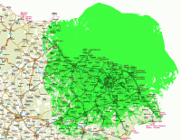DVB-T Program Reception: Comparing Signal Quality of k54, k37, and k48 Transmitters in Ostrava