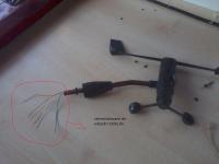 Schemat podłączenia wiatromierza Horyzont Explorer W 315 - kolory wtyczek