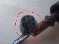 Schemat podłączenia wiatromierza Horyzont Explorer W 315 - kolory wtyczek