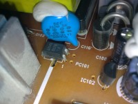 Samsung 920N - Przetwornica nie startuje "cykanie przetwornicy"