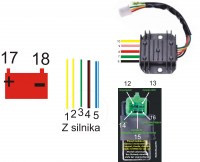 Connecting Elements in Zipp Pro 125 Engine Graphic: No Spark in New Installation