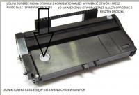 Ricoh Aficio sp 100 - uzupełnienie proszku w tonerze